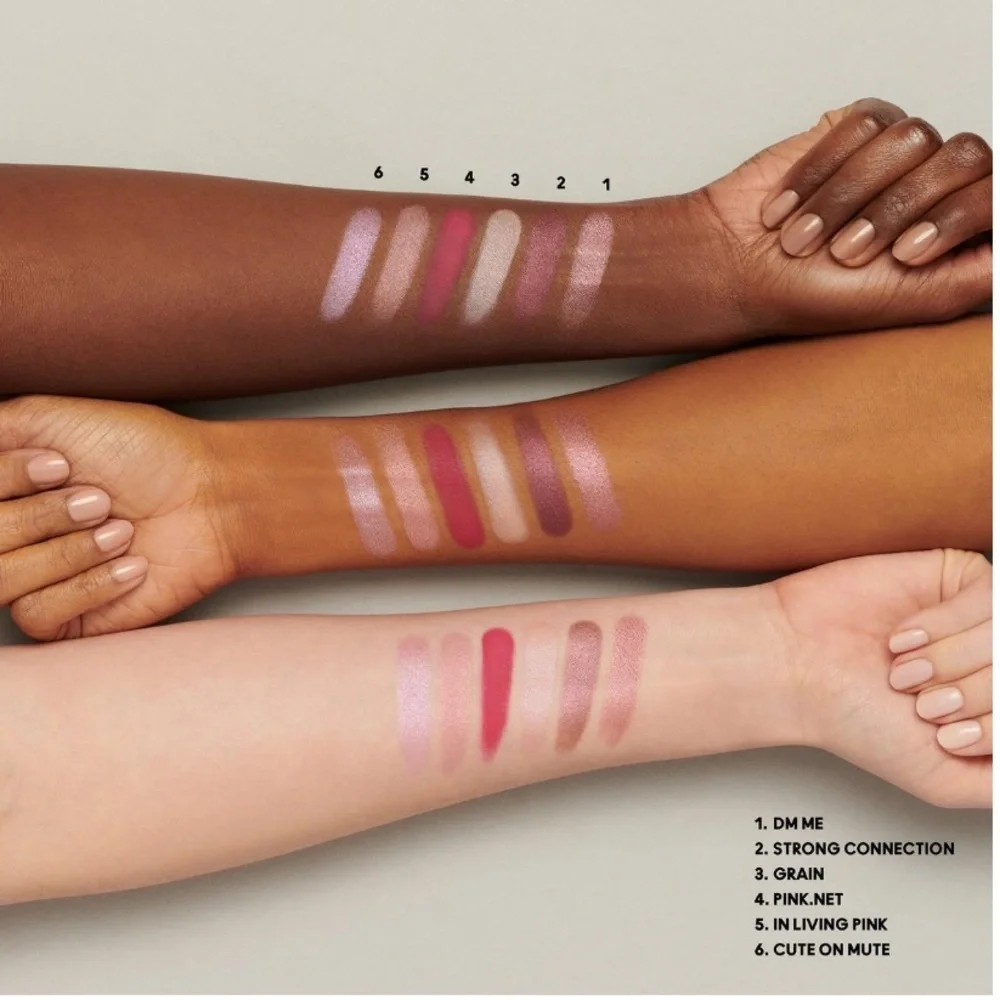 MAC Connect In Colour Eyeshadow Palette Rose Lens
